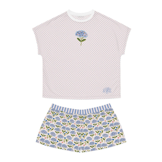 Nantucket Hydrangea Pajama Set