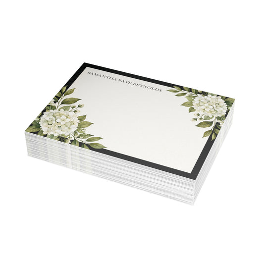Evening Hydrangea Cards Stationery Set