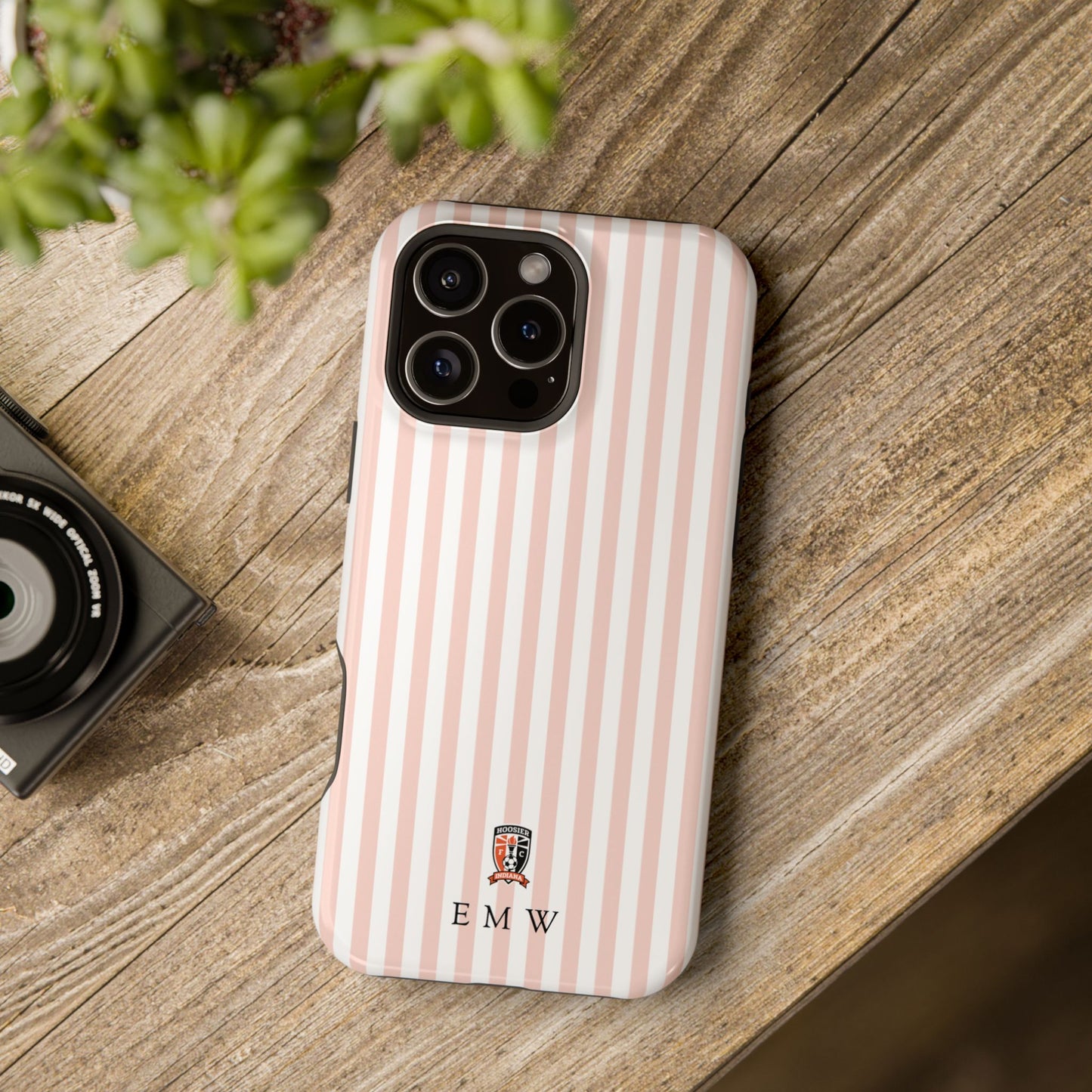 Hoosier FC Stripes Phone Case