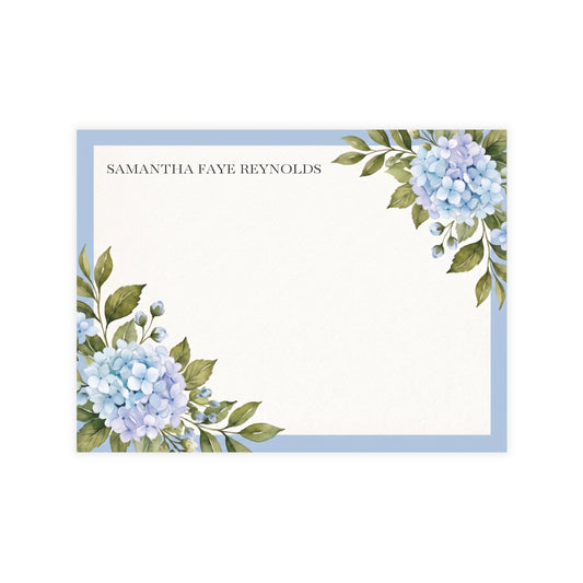 Afternoon Hydrangea Cards Stationery Set