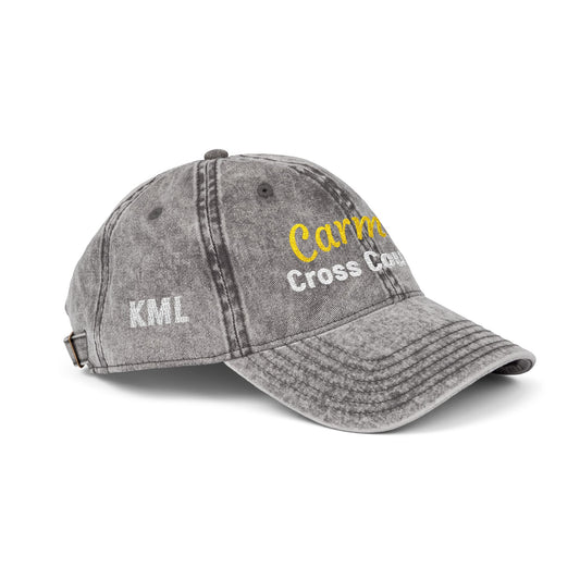 Carmel Embroidered Vintage Cap (choose sport)