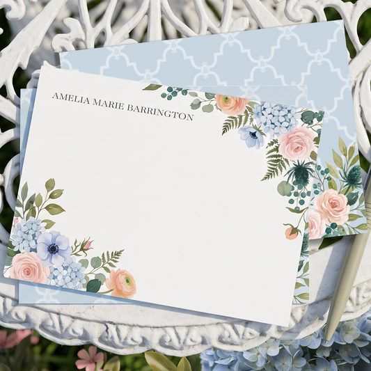 Garden Party Cards Stationery Set