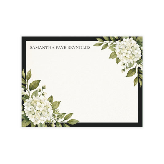 Evening Hydrangea Cards Stationery Set