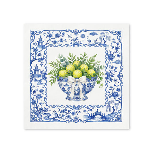 Chinoiserie Sports Napkins [choose sport]