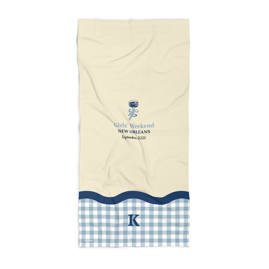 Chatham Girls' Weekend Beach Towel