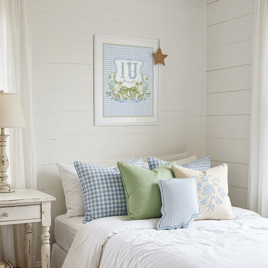 IU Hydrangea Crest Wall Art (Digital Download)