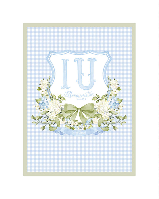 IU Hydrangea Crest Wall Art (Digital Download)
